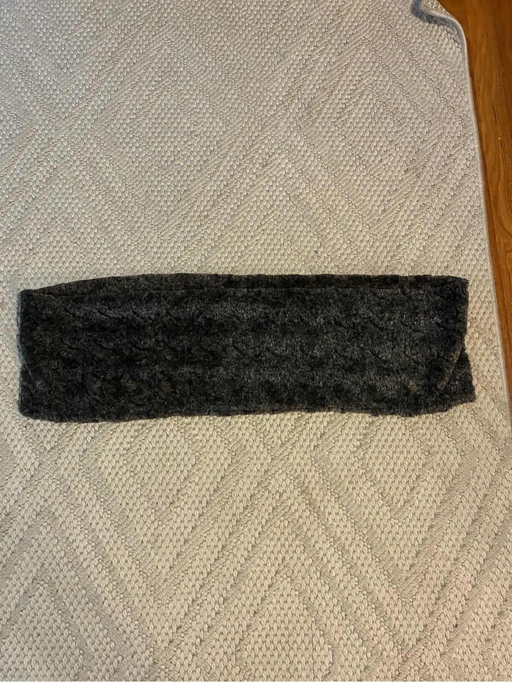 Infinity Scarf - Dark Charcoal Gray